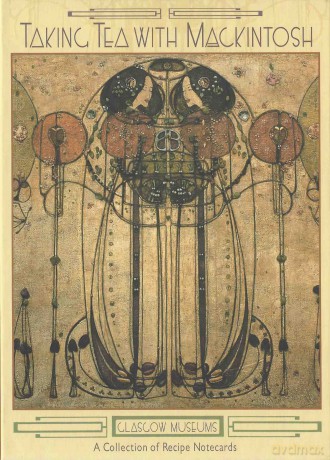 Taking Tea With Mackintosh Boxed Set of 20 Recipe Note Cards and Envelopes - Charles Rennie Macki [KSIĄŻKA]