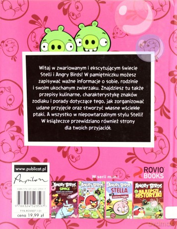 Stella Mój Pamiętniczek Angry Birds Tw [KSIĄŻKA]