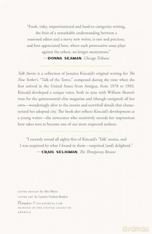 Talk Stories - Jamaica Kincaid [KSIĄŻKA]