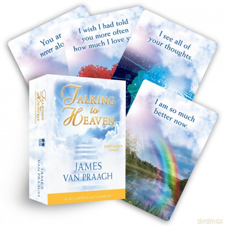 Talking to Heaven Mediumship Cards: A 44-Card Deck and Guidebook - Mr James Van Praagh [KSIĄŻKA]