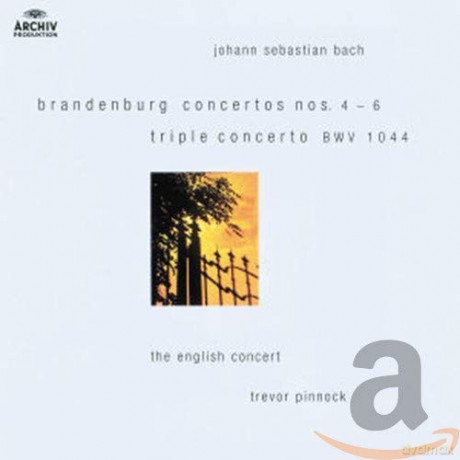 Pinnock, The English Concert.: Brandenburg Ctos.4-6 [CD]