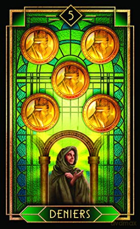 Tarot Decoratif Deck and Book Set - Ciro Marchetti [KSIĄŻKA]