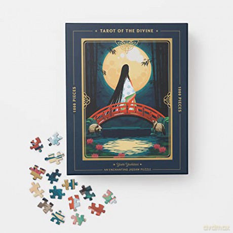 Tarot of the Divine Puzzle: An Enchanting 1000-Piece Jigsaw Puzzle: Jigsaw Puzzles for Adults - Yoshi Yoshitani [PUZZLE]