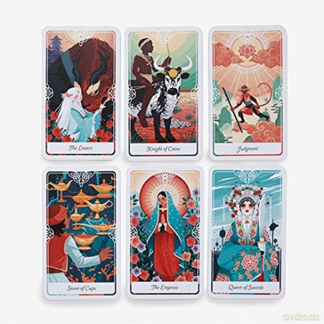 Tarot of the Divine: Yoshi Yoshitani - Yoshi Yoshitani [KSIĄŻKA]
