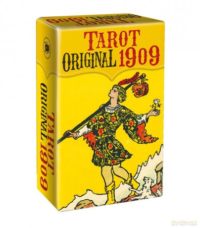 Tarot Original 1909 - Mini Tarot: 78 full colour mini tarot cards and instructions - A. E. Waite [KSIĄŻKA]