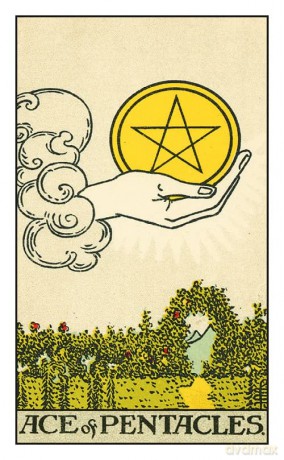 Tarot Original 1909 - Mini Tarot: 78 full colour mini tarot cards and instructions - A. E. Waite [KSIĄŻKA]