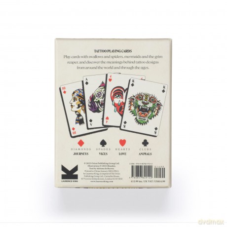 Tattoo Playing Cards - The Tattoo Journalist [KSIĄŻKA]