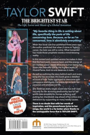 Taylor Swift: The Brightest Star: Fully Updated to Include Eras and Poets - Michael Francis Taylor [KSIĄŻKA]