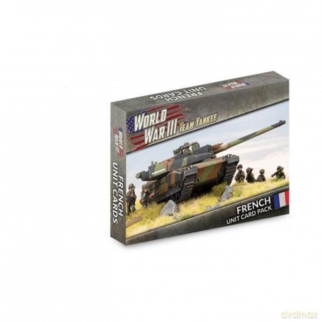 Team Yankee: French Unit Cards (x33 Cards) [KSIĄŻKA]