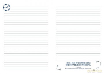 Ted Lasso: Believe Hardcover Journal - Insights [KSIĄŻKA]