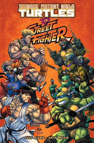 Teenage Mutant Ninja Turtles Vs. Street Fighter - Paul Allor [KSIĄŻKA]