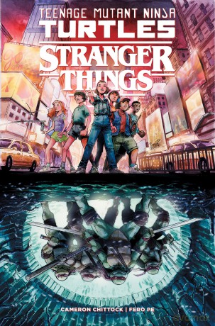 Teenage Mutant Ninja Turtles x Stranger Things - Cameron Chittock [KSIĄŻKA]