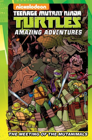 Teenage Mutant Ninja Turtles: The Meeting of the Mutanimals (TMNT Amazing Adventures) - Matthew K. Manning [KSIĄŻKA]