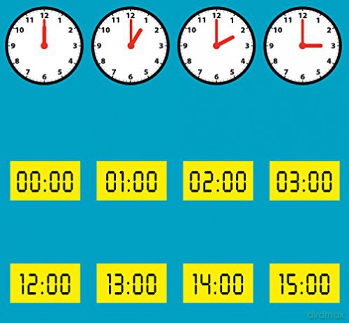 Telling the Time: 6 (Collins Children's Poster) [KSIĄŻKA]