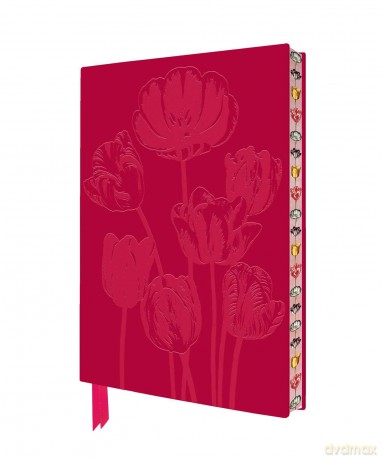 Temple of Flora: Tulips Artisan Art Notebook (Flame Tree Journals) (Artisan Art Notebooks) - Flame Tree Studio [KALENDARZ]