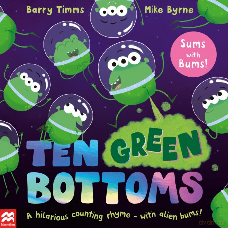 Ten Green Bottoms: A laugh-out-loud rhyming counting book - Barry Timms [KSIĄŻKA]