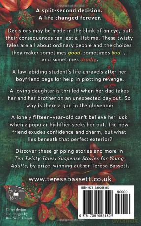 Ten Twisty Tales: Suspense Stories for Young Adults - Teresa Bassett [KSIĄŻKA]