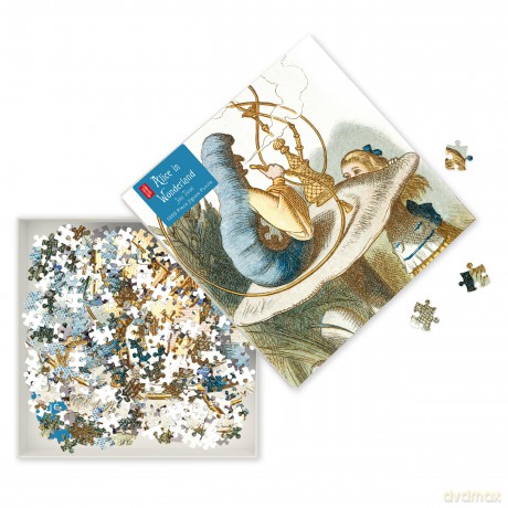 Tenniel: Alice in Wonderland Jigsaw: 1000 piece jigsaw (1000-piece jigsaws): 1000-piece Jigsaw Puzzles - Flame Tree Studio [PUZZLE]