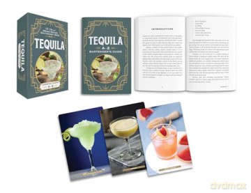 Tequila Cocktail Cards A-Z: The Ultimate Drink Recipe Dictionary Deck (Cocktail Recipe Deck) - Adams Media [KSIĄŻKA]