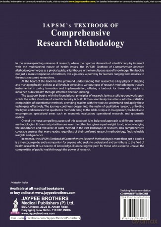 Textbook of Comprehensive Research Methodology - Sanjay Zodpey [KSIĄŻKA]