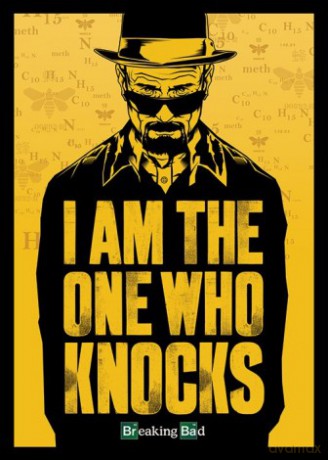 Breaking Bad (I Am The One Who Knocks) [PLAKAT]