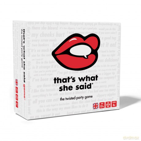 That's What She Said - The Party Game of Twisted Innuendos (Base Game) [KSIĄŻKA]