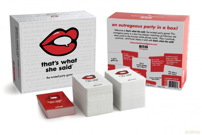 That's What She Said - The Party Game of Twisted Innuendos (Base Game) [KSIĄŻKA]