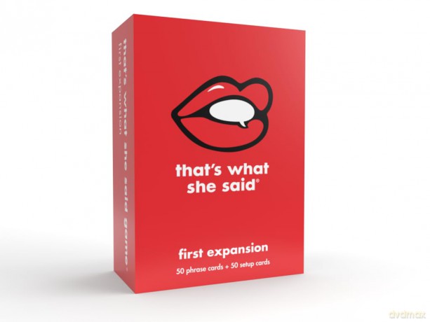 That's What She Said - The Party Game of Twisted Innuendos (First Expansion) [KSIĄŻKA]
