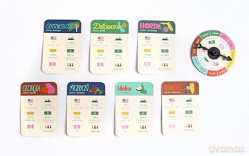 The 50 States: A Trivia Game: Test your knowledge of the 50 states! (Americana) - Gabrielle Balkan [KSIĄŻKA]