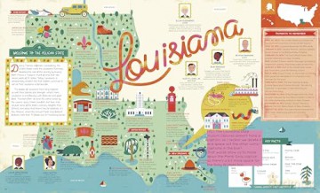 The 50 States: Explore the U.S.A. with 50 fact-filled maps! (Americana) - Gabrielle Balkan [KSIĄŻKA]