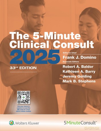The 5-Minute Clinical Consult 2025 (The 5-Minute Consult Series) - Frank J Domino [KSIĄŻKA]