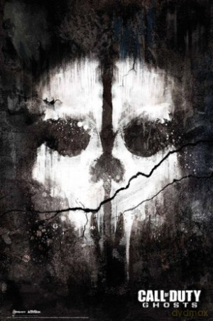 Call Of Duty Ghosts Skull [PLAKAT]