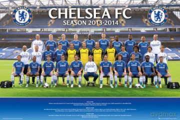 Chelsea 13/14 zdjęcie drużynowe [PLAKAT]