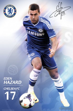 Chelsea Eden Hazard 13/14 [PLAKAT]