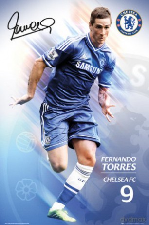 Chelsea Fernando Torres 13/14 [PLAKAT]