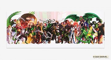 The Alex Ross Marvel Comics Super Villains Poster Book: Featuring 37 removable, frameable prints plus giant poster - Alex Ross [KSIĄŻKA]