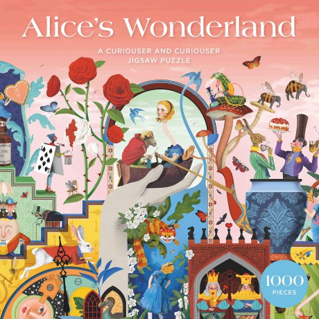 The Alice's Wonderland 1000 Piece Puzzle: A Curiouser and Curiouser Jigsaw Puzzle - Brett Ryder [PUZZLE]
