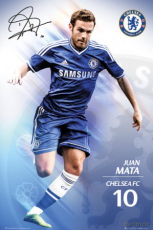 Chelsea Juan Mata 13/14 [PLAKAT]