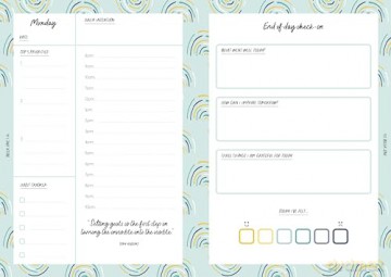 The Anti-Burnout Journal: A 12-week multi-platform wellness planner for self-care and stress relief - Bex Spiller [KALENDARZ]