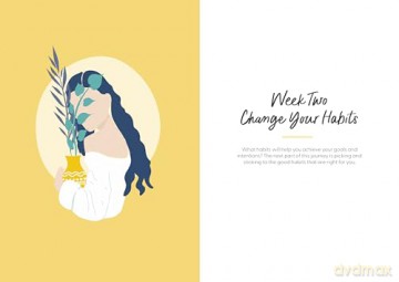 The Anti-Burnout Journal: A 12-week multi-platform wellness planner for self-care and stress relief - Bex Spiller [KALENDARZ]