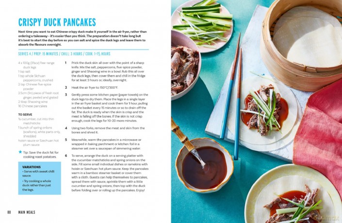 The Anti-Processed Air Fryer Cookbook: Ditch ultra-processed food with these 90 speedy recipes - Heather Thomas [KSIĄŻKA]