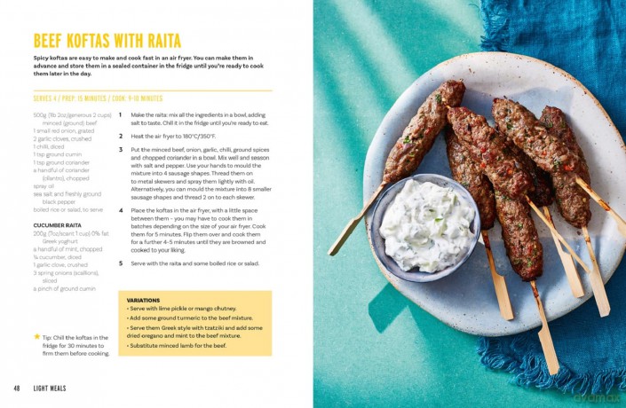 The Anti-Processed Air Fryer Cookbook: Ditch ultra-processed food with these 90 speedy recipes - Heather Thomas [KSIĄŻKA]