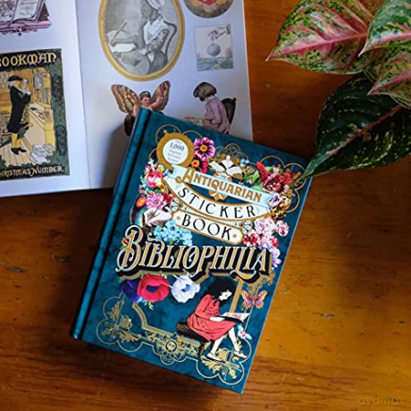 The Antiquarian Sticker Book: Bibliophilia (The Antiquarian Sticker Book Series) - Dot [KSIĄŻKA]