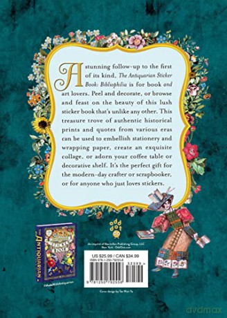 The Antiquarian Sticker Book: Bibliophilia (The Antiquarian Sticker Book Series) - Dot [KSIĄŻKA]