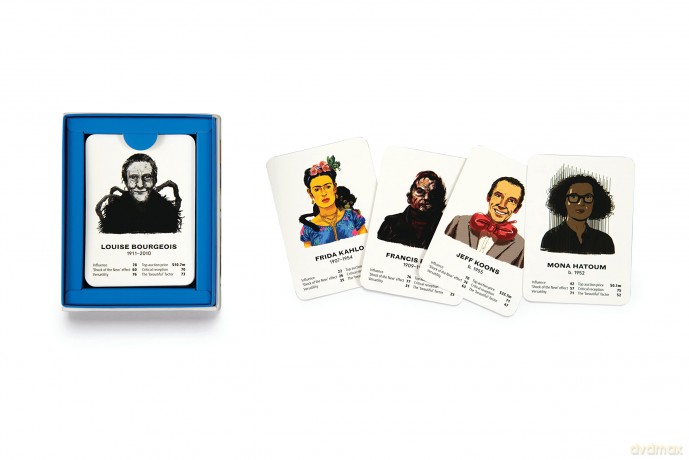 The Art Game: New edition, fifty cards (Magma for Laurence King) - Holly Black [KSIĄŻKA]