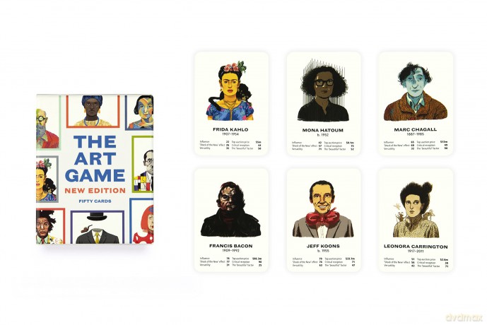 The Art Game: New edition, fifty cards (Magma for Laurence King) - Holly Black [KSIĄŻKA]