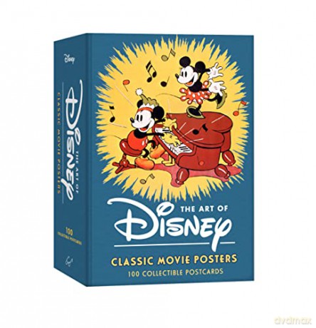 The Art of Disney: Iconic Movie Posters: 100 Collectible Postcards: Classic Movie Posters; 100 Collectible Postcards (Disney X Chronicle Books) - Chronicle Books [KSIĄŻKA]