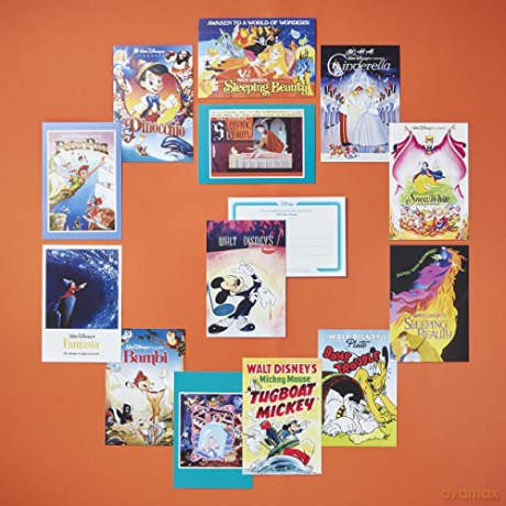 The Art of Disney: Iconic Movie Posters: 100 Collectible Postcards: Classic Movie Posters; 100 Collectible Postcards (Disney X Chronicle Books) - Chronicle Books [KSIĄŻKA]
