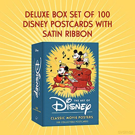 The Art of Disney: Iconic Movie Posters: 100 Collectible Postcards: Classic Movie Posters; 100 Collectible Postcards (Disney X Chronicle Books) - Chronicle Books [KSIĄŻKA]