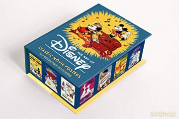 The Art of Disney: Iconic Movie Posters: 100 Collectible Postcards: Classic Movie Posters; 100 Collectible Postcards (Disney X Chronicle Books) - Chronicle Books [KSIĄŻKA]